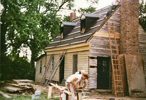 Defender House restoration